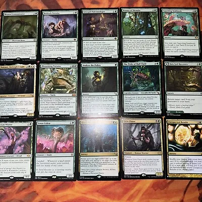 MTG *Legendary- Green Commander Lot X15 New- Magic The Gathering: Rare TCG Lot • $28