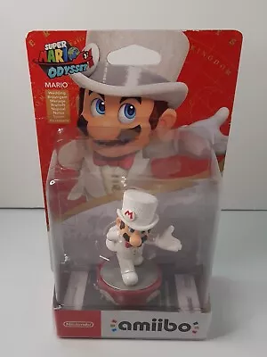 Amiibo Mario Wedding Nintendo Super Mario Odyssey New And Sealed  • $89.95