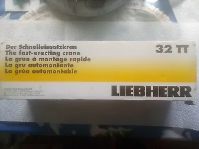 Liebherr Model Construction Crane 1:50 • $195