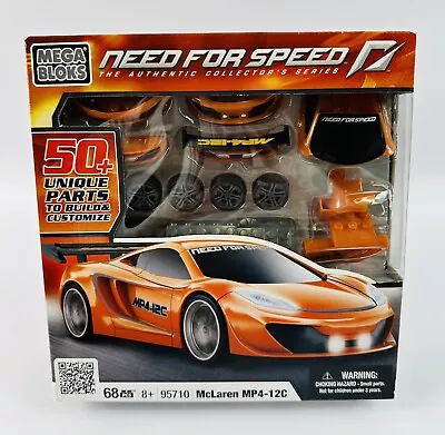 2011 MEGA BLOKS 95710 NEED FOR SPEED McLaren MP4-12C NEW Sealed • $72