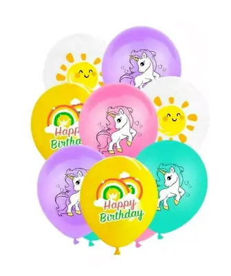 $10.99 • Buy 20PCS Unicorn Balloon Set Party Supplies Kids Girls Birthday Decoration