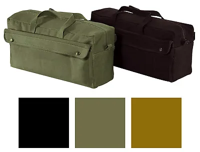 Jumbo Heavy-Duty Work Mechanics Tool Bag Strong Cotton Canvas Long Tools Bag • $26.99