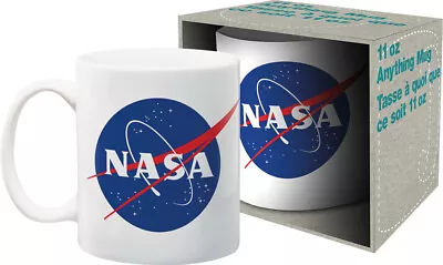 NASA Coffee Mug Tea Cup Ceramic 11oz Modern Logo - Genuine Authentic • $35