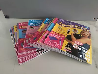 Sabrina The Teenage Witch Sabrina’s Secrets Magazines 1-32 Plus Winter Special  • £30