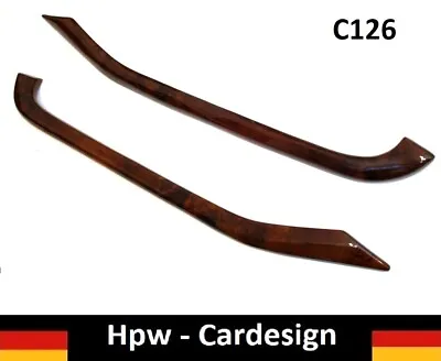 Wooden Door Parts Wood Mercedes W126 C126 Sec Rootwood Bottom New • $754.92