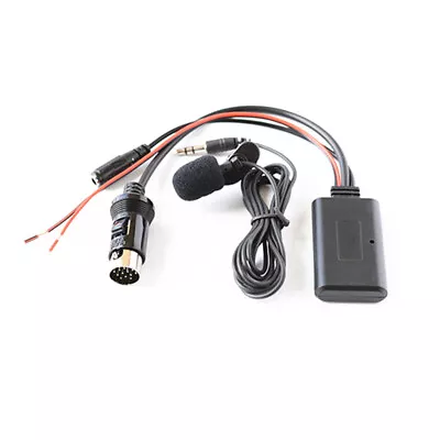 Car AUX Bluetooth Adapter Audio Microphone Cable For Kenwood 13-Pin CD Stereo E • $17.59