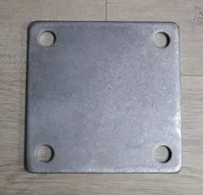 3/16  X 12  X 12  Steel Mounting Plate Rounded Corners 3/8 Holes In Corners • $18