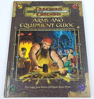 Dungeons &Dragons 3.0 Arms And Equipment Guide - D&D 2003 - First Print Hardback • $29.99