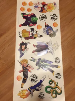 DRAGON BALL Z Wall Stickers 21 Big Decals Japanese Video Game Dragonball Z • $15.99