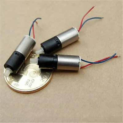 Micro Mini Planetary Gear Motor 6mm DC 3V 1200RPM Coreless Gearbox DIY Robot Car • $5.32