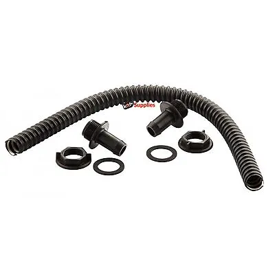 Water Butt Connector Pipe Link Kit Hose For Storing Rainwater • £8.95