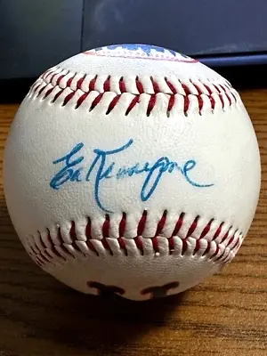 ED KRANEPOOL 5 SIGNED AUTOGRAPHED NY METS LOGO BASEBALL!  Mets! • $12.99