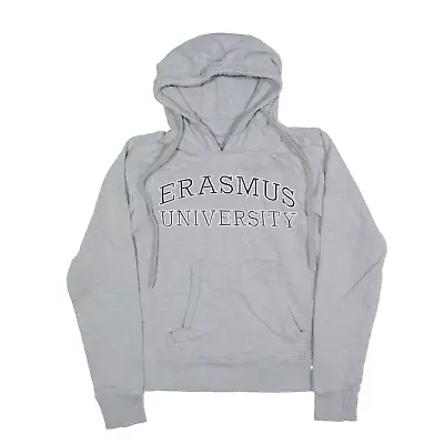 UNIGEAR Erasmus University Hoodie Grey Pullover Mens XS • £13.99