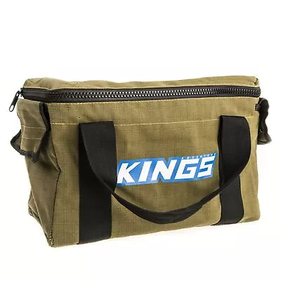 Kings Air Compressor Canvas Bag 400GSM Internal Pockets Heavy Duty Handles 4WD • $29.95