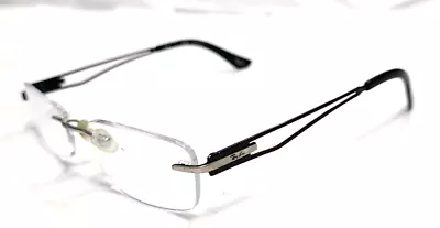 Ray Ban RB6194 2501 Silver Black Rimless Eyeglasses Frame 52-17 140 • $34.99