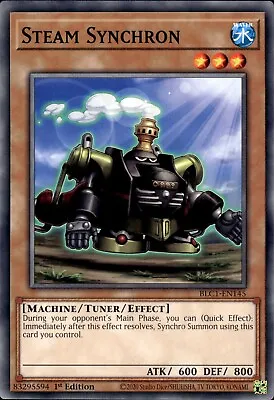 Steam Synchron - 1st Edition BLC1-EN145 - NM - YuGiOh • £0.99