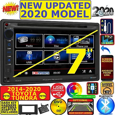 2014-2020 Tundra 7  Bluetooth Cd Dvd Usb Aux Eq Car Radio Stereo  Package • $239.99