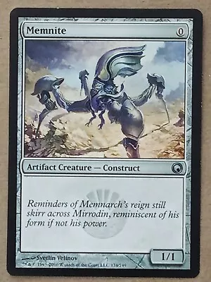 MTG Card - Memnite - Unco - Scars Of Mirrodin - LP - French • $3.28