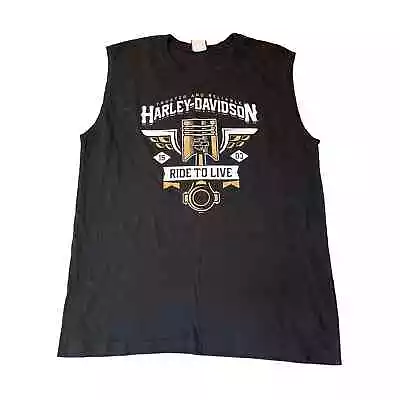 Harley Davidson Men’s XL Sleeveless T-Shirt  • $18