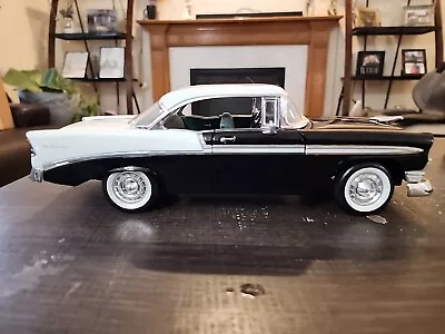 Road Signature 1956 Black Chevrolet Bel Air Coupe Car Deluxe Edition 1:18 • $25