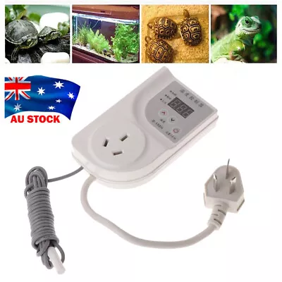 $26.89 • Buy Digital Thermostat Controller For Reptile Snake Lizard Heat Mat Lamp Incubator