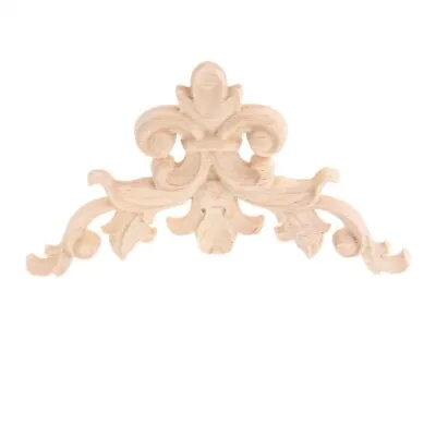 $3.03 • Buy Vintage Decorative Wood Carved Decal Furniture Mouldings Onlay Applique Decor