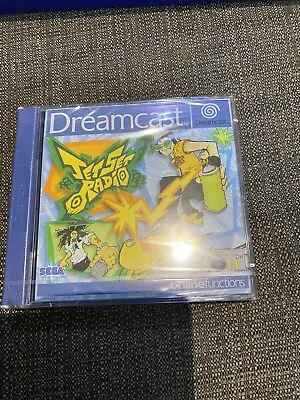Sega Dreamcast Jet Set Radio Jetset Game Disc Videogame With Manual & Case PAL E • $210