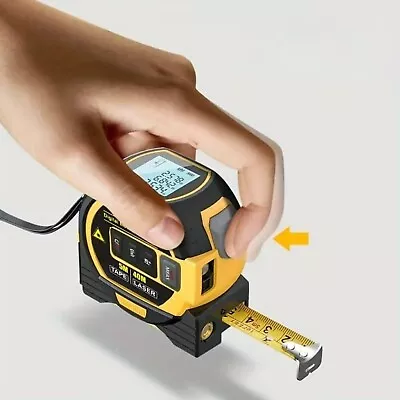 Multifunctional 3 In 1 Laser Tape MeasureHigh Precision Digital Tape Measure • $23.99