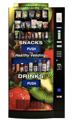 HealthyYou Seaga Beverage/Snack Combo Vending Machine  • $3200