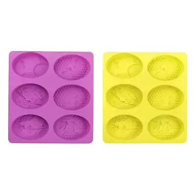 Bee Shaped Silicone Soap Molds Handmade Soap Silicone Molds For Cake Baking • £6.67