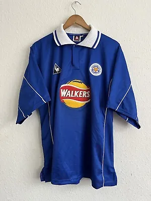 Le Coq Sportif Leicester City   Walkers   2000/01 Vintage Football Shirt  • £152.78