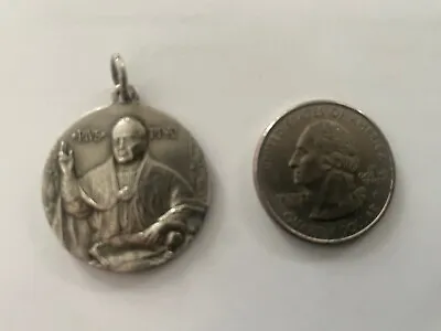 Pope Pius XI-1925 Silver Jubilee Year-Vatican Designed-Catholic Medal-Italy-Rome • $40