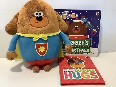 Hey Duggee Lot Superhero Talking Plush Toy ABC Kids 30cm HB Books Christmas Hugs • $49.95