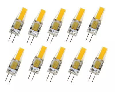 10pcs G4 Mini LED Light Bulb T3 COB 1505 2W Car Boat Lamp 12-24V White/Warm H • $13.99