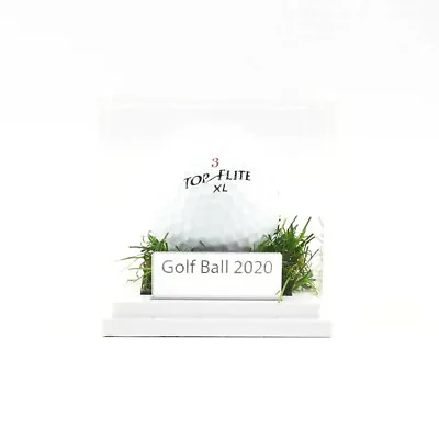£38.91 • Buy Perspex Golf Ball Display Cases - Grass Effect Base