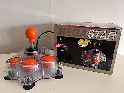 Quickjoy Megastar Junior SV 135 Joystick -  9pin D Stecker AMIGA/C64 • £35