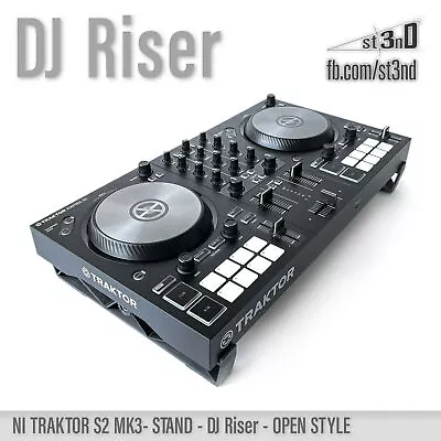 NI TRAKTOR S2 MK3 - STAND - DJ RISER - Open Style - 100% BUYERS SATISFACTION • $93.18