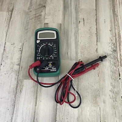 MASTECH MAS830 Digital Multitester Green Pre-Owned Tested & Works • $14.44