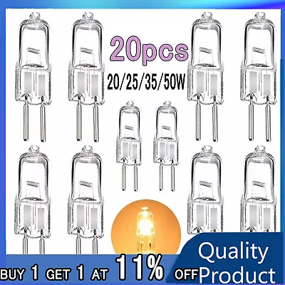 G5 20W 25W 35W 50W Halogen Bulbs Capsule Light Replacement Lamp Bulb 2Pin 12V • £3.04