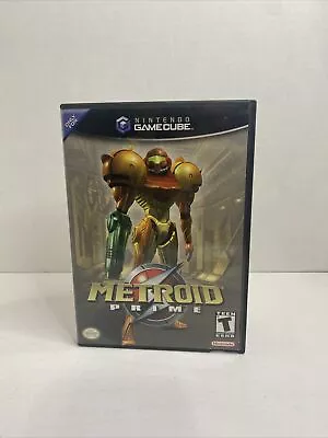 Metroid Prime (Nintendo GameCube 2004) Tested. No Manual. Black Label • $21.99