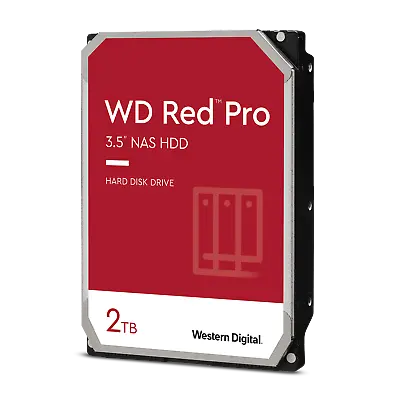 Western Digital 2TB WD Red Pro NAS Internal Hard Drive 64MB Cache - WD2002FFSX • $92.99