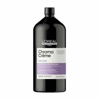 L'Oreal Professionnel Chroma Creme Neutralizing Shampoo For Blonde Hair 1500ml • £31.79