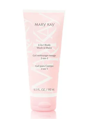 Mary Kay 2-in-1 Body Wash & Shave 6.5 Oz ~ Cleanser & Shaving Cream In One • $15.01