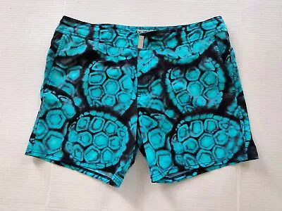 Vilebrequin Swim Trunks Mens XL Merise Blue Marine Limited Edition  • $36.53