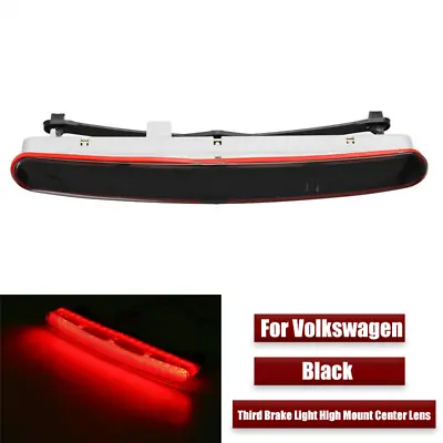 Black Car Third Brake Light High Mount Center Lens For VW Beetle 1998-2010 • $48.50