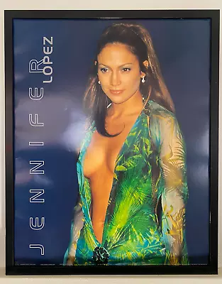 Jennifer Lopez Poster The Famous Green Versace Dress New Old Stock 2000 Grammy's • $39.95