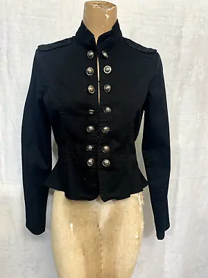 Women's Ashley Black Military Style Jacket • $30