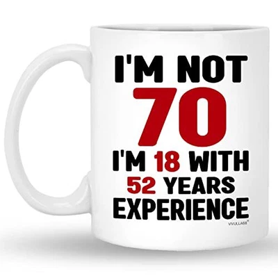 Vivulla68 70th Birthday Gifts For Men Women Mens 70th Birthday Gift Ideas 70 ... • £37.05
