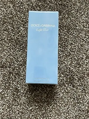 Brand New Sealed D&g Light Blue 100ml Edt Spray For Her Fast Shipping Free P&p • £62