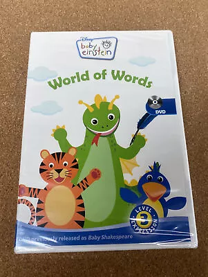 $6.49 • Buy Baby Einstein World Of Words DVD Level 3 Disney SEALED 109165
